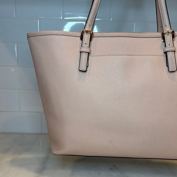 Michael Kors Jet Set Travel Medium Carryall Tote Ballet - Picture 6 of 16